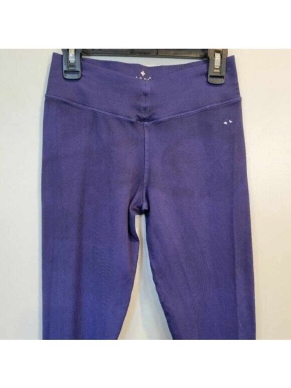 Nux | Mid Rise Compression Workout Athletic Leggings Blue - Picture 5 of 6